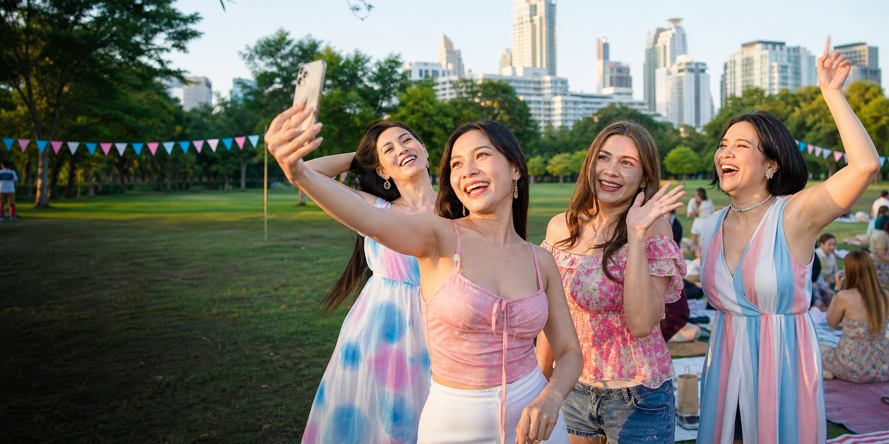 เพื่อนในชุมชน Thai Sisterhood ทำกิจกรรมร่วมกัน